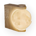 Soléveil Éclipse — Réveil simulateur d'aube, lune en bois