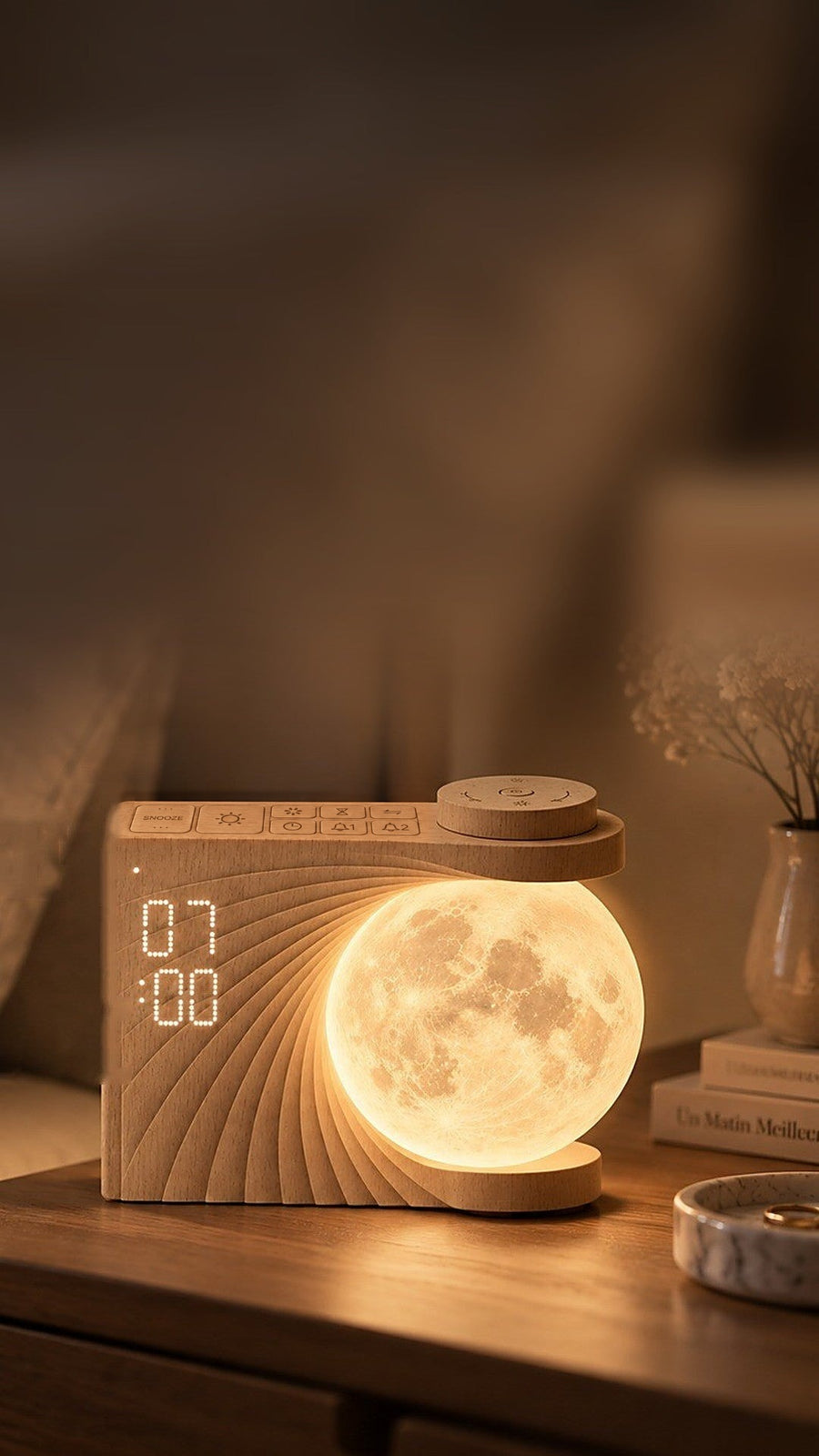 Une lune pour le soir